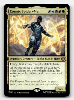 FOIL - MTG - Cosmic Spider-Man #127 - Marvel's Spider-Man - Image 1