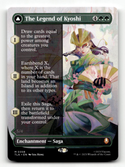 MTG - The Legend of Kyoshi (Borderless) #358 - Avatar: The Last Airbender - Image 1