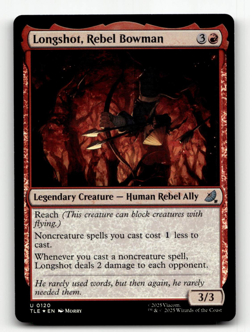 FOIL - MTG - Longshot, Rebel Bowman #120 - Avatar: The Last Airbender - Image 1