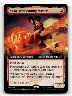 MTG - Zuko, Firebending Master (Extended Art) #200 Avatar: The Last Airbender - Image 1