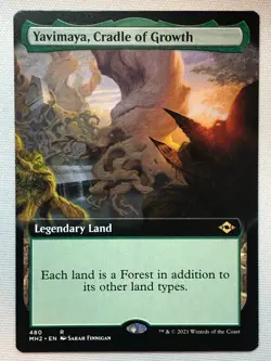 MTG Yavimaya, Cradle of Growth Modern Horizons 2 480 Regular Rare - Image 1