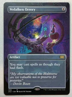 MTG Double Masters 2022 Vedalken Orrery (Borderless) 399 NM/M - Image 1