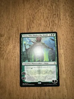 Nissa, Who Shakes the World War of the Spark NSM-Mint Magic: The Gathering - Image 1