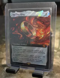Magic: The Gathering Final The One Ring Extended Art Surge Foil Lord of Rings - Image 3