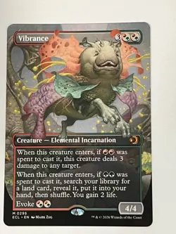 Vibrance (Borderless) Lorwyn Eclipsed Regular MTG - Image 1