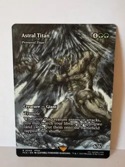 Astral Titan - Primeval Titan (Showcase, FCA 48) - MTG Final Fantasy - Image 1