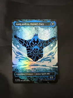 Aang, Swift Savior (Borderless) (Neon Ink Foil) Avatar: The Last Airbender Foil - Image 2
