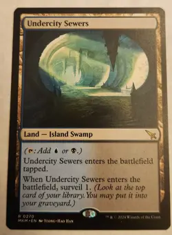 Undercity Sewers MKM #270 Rare Land Regular NM+ - Image 1