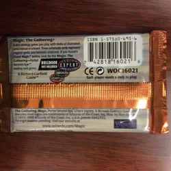 1999 URZA'S LEGACY Booster Pack 15 CARDS MTG NEW Factory Sealed - Image 2