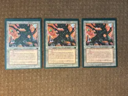 Mishra's Factory x3 ITALIAN Renaissance, Fabbrica di Mishra UNPLAYED (NM) MTG - Image 1