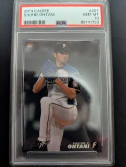2014 CALBEE #207 SHOHEI OHTANI PSA10 - Image 1