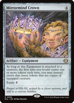 Mirrormind Crown [Lorwyn Eclipsed] MTG - Image 1