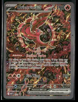 2025 Pokemon Oricorio ex 024 Mega Evolution Promo Holo - Image 1