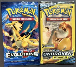 Pokemon - Evolutions Booster Pack (1) +BONUS 3-Card Pack (Random Arts)- Sealed⚡ - Image 1