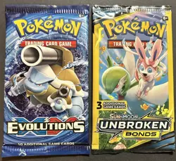 Pokemon - Evolutions Booster Pack (1) +BONUS 3-Card Pack (Random Arts)- Sealed⚡ - Image 2