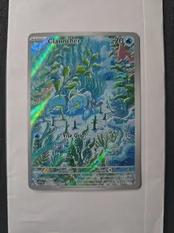 Pokemon Clauncher Scarlet Violet Base 205/198 Holo Illustration Rare Near Mint - Image 1