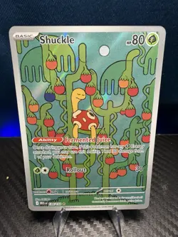 Shuckle 136/132 Pokemon Mega Evolution MEG Illustration Rare Holo NM TCG - Image 1