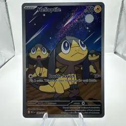 Pokemon TCG Helioptile Illustration Rare #143/132 Mega Evolutions NM/M - Image 1