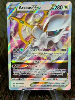 ARCEUS VSTAR ~ 123/172 ~ Pokemon TCG: Brilliant Stars - Image 1