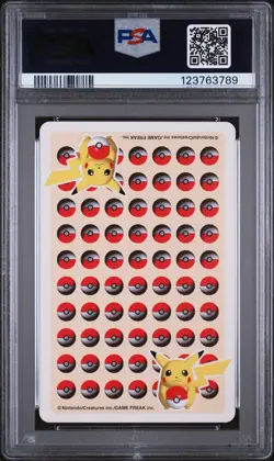 1998 POKEMON STADIUM YELLOW VERSION PLAYING CARDS SURFING PIKACHU PSA 10 - Image 2
