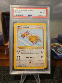 1999 Pokemon Jungle #36 Fearow PSA 8 NM-MT NEW SLAB - Image 1