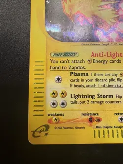 Zapdos H32/H32 Aquapolis Holo - Vintage Pokemon TCG E Reader - Image 5