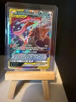 Greninja & Zoroark GX (107/214) Unbroken Bonds Tag Team Holo Rare Pokemon Card! - Image 1