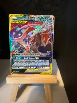 Greninja & Zoroark GX (107/214) Unbroken Bonds Tag Team Holo Rare Pokemon Card! - Image 3