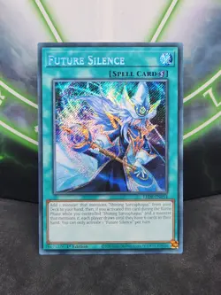 Yugioh Future Silence LEDE-EN054 Secret Rare 1st Edition NM - Image 1