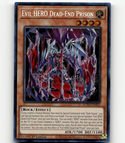 Yugioh Evil HERO Dead-End Prison - Supreme Darkness - Image 1