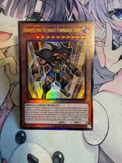 Yugioh Asian English CR05-AE001 Exodius the Ultimate Forbidden Lord Ultimate ra - Image 4