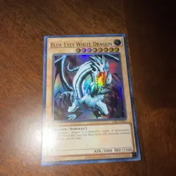 Blue-Eyes White Dragon LOB-EN001 Legend of Blue Eyes White Dragon (25th... - Image 1