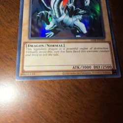 Blue-Eyes White Dragon LOB-EN001 Legend of Blue Eyes White Dragon (25th... - Image 3
