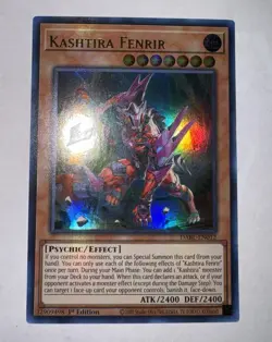Yu-Gi-Oh! 1st Edition Ultra Rare Kashtira Fenrir DABL-EN012 - Image 1
