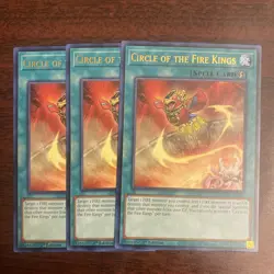 Circle Of The Fire Kings (X3) MAGO-EN149 Yugioh 1st Edition - Image 1