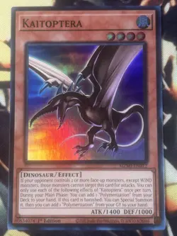 Yugioh: Kaitoptera - MZMI-EN012 - Super Rare - 1st Edition - NM - Image 1