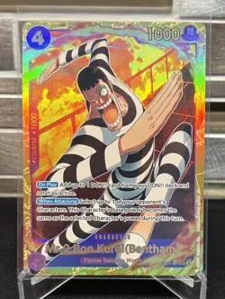 One Piece Premium Booster Best Vol. 2 PRB-02 Mr 2 Bon Kurei Bentham EB01-061 SEC - Image 1