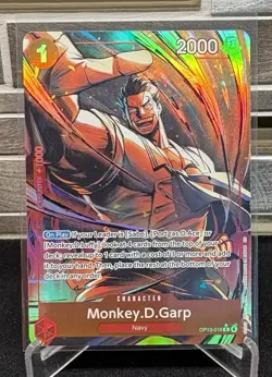 Monkey D Garp Alt Art OP13-016 Carrying on His Will - One Piece English - Image 1