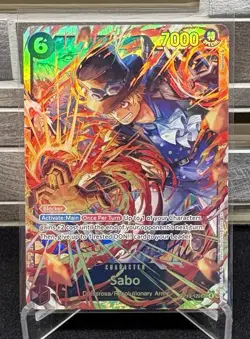 One Piece Carrying on His Will Sabo [SEC] OP13-120 - Image 1