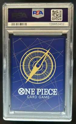 2024 One Piece Monkey.D.Luffy Convention Exclusive Foil #043 PSA 10 - Image 2