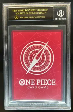 2024 One Piece Vegapunk Alternate Art Black Label PRISTINE #OP07-097 BGS 10 - Image 2