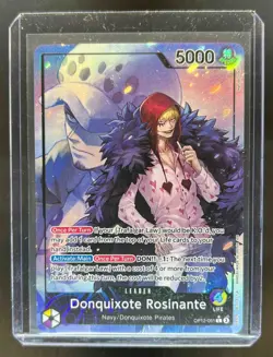 2025 One Piece Legacy of the Master Donquixote Rosinante Leader #OP12-061 - Image 1