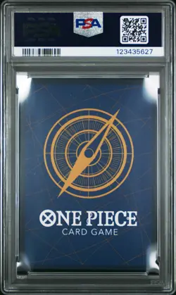 2025 ONE PIECE JPN OP11-A FIST OF DIVINE SPEED ALTERNATE ART GEAR TWO PSA 10 - Image 2