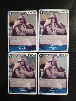 4x Sengoku OP07-046 Rare - One Piece TCG 500 Years In The Future - Playset - Image 1
