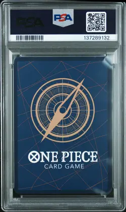 2025 ONE PIECE OP13-CARRYING ON HIS WILL TREASURE RARE MONKEY D. LUFFY PSA 10 - Image 2