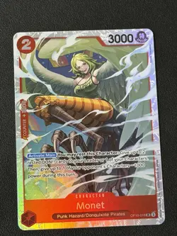 One Piece CCG Monet Foil Royal Blood OP10-016 English NM - Image 1