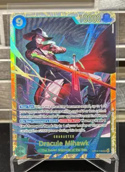One Piece Dracule Mihawk OP14-119 SEC The Azure Sea's Seven - Image 1