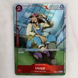 Usopp ST21-002 Alt Art Foil One Piece Starter Deck EX Gear 5 NM English A - Image 1