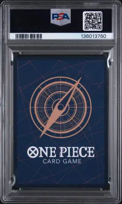 2025 ONE PIECE OP13-CARRYING ON HIS WILL ALTERNATE ART SILVERS RAYLEIGH PSA 10 - Image 2