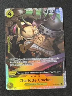 Charlotte Cracker OP03-108 One Piece TCG Pillars Of Strength SR - Image 1
